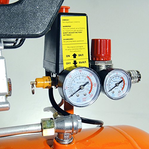 Druckluftkompressor 1500 W 2,0 PS 50 Liter Kompressor mit Öl Druckluft Werkstatt - 3