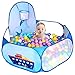 Produktbild iStary Ball Pit Bälle Pool Mit Mini Basketballkorb Pop Up Zelt Kleinkind Outdoor Laufstall Faltbare Ball Grube Outdoor Indoor Balls Pool Baby Strand Zelt Mit Basketballkorb