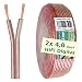 Produktbild erenLINE® 100 m (2X 50 m) Lautsprecher-Kabel 2X 4 mm² transparent; Boxenkabel; Lautsprecher-Verlegekabel: für HiFi Anlage, Home Cinema, KFZ/Auto, Multi-Media; Meterware