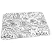 Produktbild Baked Goodies Coloring Book Baby Toddler Waterproof Washable Diaper Portable Reusable Changing Pad Mat 27.5 x19.7 Inch