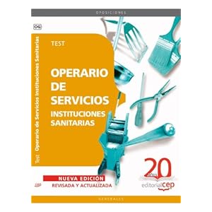 Operario de Servicios de Instituciones Sanitarias. Test (Colección 1292)