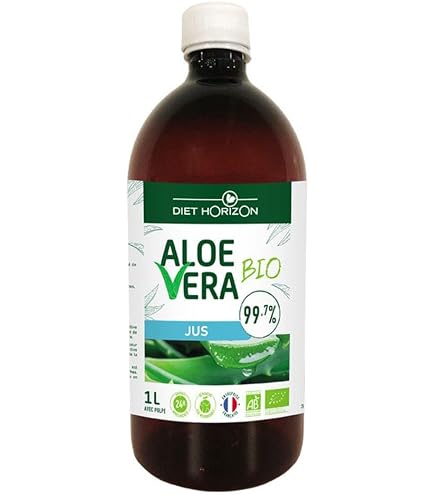 Jus d'aloe vera 250 ml - 99 % pur et naturel : Amazon.fr: Hygine et Sant