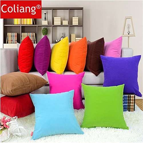 multi color pillow covers