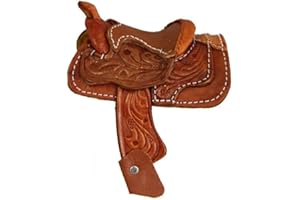 AJ TACK WHOLESALE AJ Tack 2 Inch Decorative Western Saddle Brown