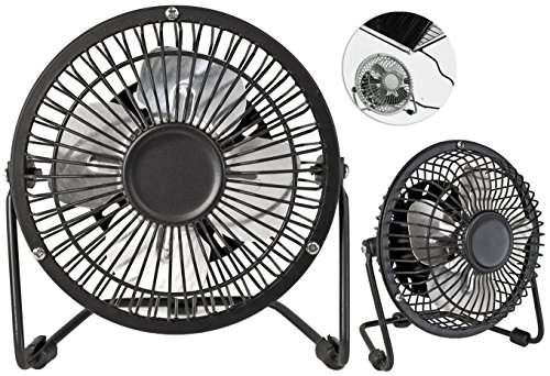 Tisch-Ventilator Air-Cooler Universal Camping sehr leise USB ca. 15cm Wohn-Mobil Wohn-Wagen Boot Kühler Raum-Lüfter Luft-Erfrischer Lüftung Venti Klima Luft-Erfrischer Lüftung - 3