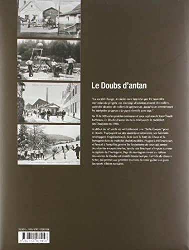 Télécharger Le doubs d'antan à travers la carte postale ancienne PDF