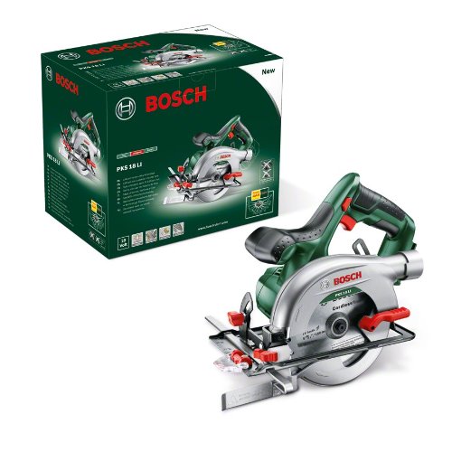 Bosch DIY Akku-Kreissäge PKS 18 LI, ohne Akku, Sägeblatt, Parallelanschlag (18 V, 2,5 Ah, Kreissägeblatt-Nenn-Ø 150 mm) - 7
