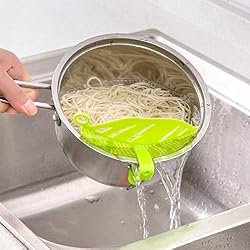 Hemore Forme de Feuille Riz Lavage Tamis Beans Peas Nettoyage Gadget de Cuisine Clips Outils Accessoires pour la Maison