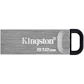 Kingston DataTraveler Kyson USB 3.2 Gen 1 USB memory 512 GB - stylish, capless metal body