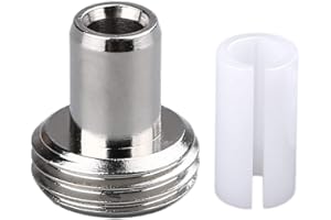 KELUSHI Glasfaser-Werkzeug-Zubehör, Manschettenkern, Metallkopf und Keramik-Kern, Steckverbinder, 6 Stück