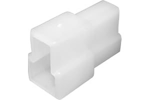 AERZETIX: 10x Conectores Caja de conexion 2 vias para terminales electricos Macho 6.3mm C11668