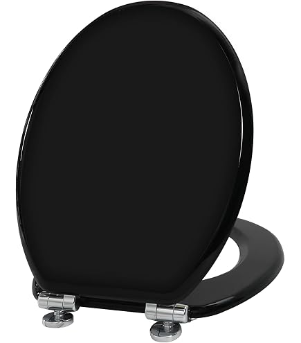 Tiger Toilettensitz Blackwash - Holzoptik Schwarz Mit Absenkautomatik