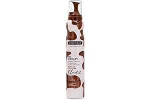 Morfose Balsamo per capelli al cioccolato, 200 ml, spray per capelli, balsamo per capelli, resistente alla schiuma con proteine del latte e cacao, volume, protezione dal calore e cura per capelli