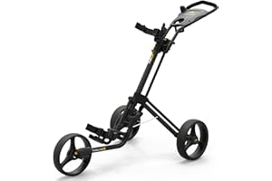 PowaKaddy Unisex Twinline 5 Lite Push Cart Golf Trolley - Black - One Size