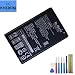 Produktbild Neuer Ersatzakku BL-45A1H Kompatibel mit LG K10 F670K K410 K420N M2 Q10 EAC63158301 2300MAH with Tools