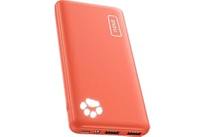 Power Bank, INIU Ultra Sottile & Leggero Powerbank 10000mAh Doppia Uscita 3A ad Alta Velocità, Porta USB C da Esterno Caricatore Portatile di Torcia per iPhone 15 14 13 12 Pro Max X 8 Samsung Huawei
