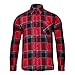 Produktbild Extreme Pro Herren Flanell-Hemd Rot Gr. XL EX1000_XL