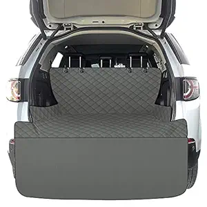 J&C SUV Cargo Liner for Dogs, Scratchproof Pet Cargo Cover for SUV with Bumper Flap Protector, Waterproof Dog Seat Cover Mat??for Car SUVs Sedans Vans