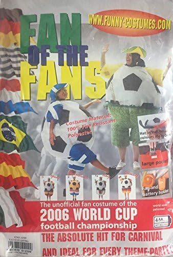 Angies Inflatable Blow Up Toys Banana Guitar Monkey Boom Box Halloween Stag Hawaiian Fancy Dress Party (Football Inflatable Costume)