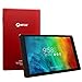 Produktbild NPOLE Android Tablet 10,1 Zoll Tablet Metallschale 2GB RAM 16GB ROM Android 6.0 Dual Kamera 2 MP und 5 MP HD 1280x800 IPS Display 2,4G / 5G Wi-Fi Bluetooth 4.0 GPS 2017 neue Version (Rot)