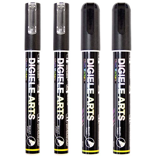 Rotulador tiza liquida negro por digiele