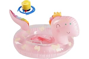 SHENGOU Baby Schwimmring,Float Kinder Schwimmring, Aufblasbarer Schwimmreifen,Aufblasbarera Byschwimmen,Schwimmhilfe Spielzeug,Baby Schwimmtrainer
