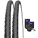Produktbild Set: 2 x Schwalbe CX Comp Schwarz Cross Reifen 40-622/28x1.50 + Schwalbe Schläuche Rennradventil