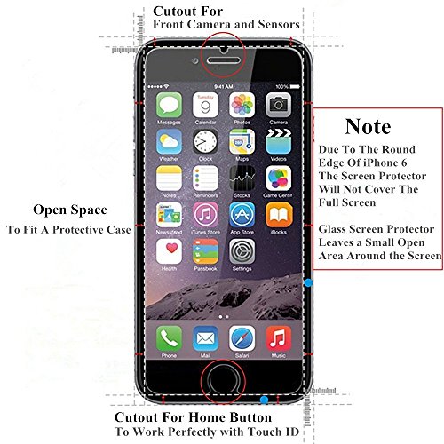 iPhone 6S Plus Screen Protector, [3D Touch Compatible] ACEPowerÂ® Premium Tempered Glass Screen Protector for Apple iphone 6 Plus / iPhone 6S Plus 5.5