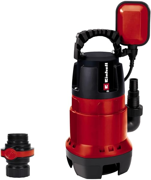 Einhell Bomba de aguas sucias GC-DP 7835 (780W, capacidad de 15.700 l/h, profundidad max. de inversión 7m, conexión de manguera 47.8mm, cuerpos extraños hasta 35 mm, interruptor de flotador continuo) - 1