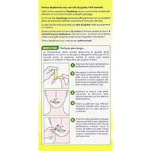 Depilsoap Jojoba Oil Facial Hair Removal Strips (20 Strips + 4 Wipes) - Image 4