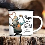 Das BESONDERE: Beide Seiten der Tasse sind bedruckt, so dass die Tasse sowohl für Rechts- als auch für Linkshänder geeignet ist!