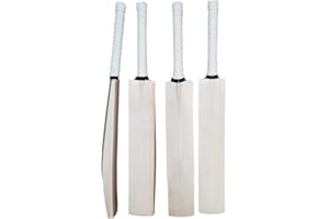 MAXX CRICKET New plain Grade 1 Genuine English Willow cricket bat nurtured in UK