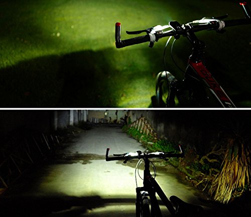 Xcellent Global Smart Fahrrad Frontlicht Scheinwerfer Mit Lichtsensor USB Aufladbar IPX6 Wasserfest LD133 - 6