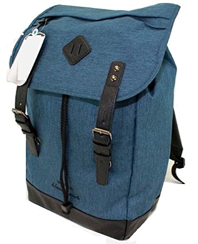 Preisvergleich Produktbild Dernier moderner Rucksack Laptoprucksack Daypack Freizeitrucksack 39x28cm (jeansblau)