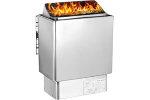 SDKEHUI 9KW Electric Sauna Heater, Sauna Stove Oven Dry Steam Sauna, with Integrated Internal Control, Personal Commercial for 9m³ Room