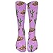 Produktbild Mexican Sombrero Hat Cactus Pattern Unisex Novelty Premium Calf High Athletic Socks Fashional Tube Stockings Size 6-10
