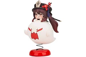 Gooyeh HuTao figurka anime z motywem anime HuTao figurka z PCW na pulpicie, 10 cm