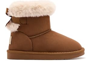 Conguitos - Botas australianas para niña de invierno con pelo interior cálido y suave. Botines cómodos fáciles de poner, forrados para el frío, ideales para uso diario