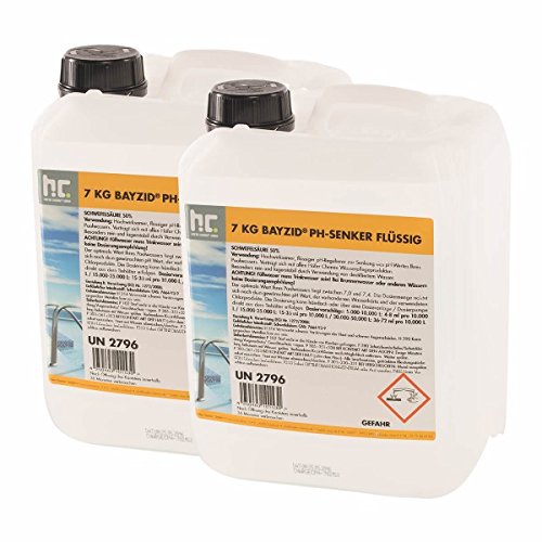 2 x 7 kg PH Senker flüssig - VERSANDKOSTENFREI - im handlichen 7 kg Kanister