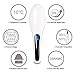 Hair Straightener, E-TOP Professional Digital Anti Static Ceramic Hair Straightener Heating Detangling Hair Comb Paddle Brush For Faster Straightening Styling (Pink)