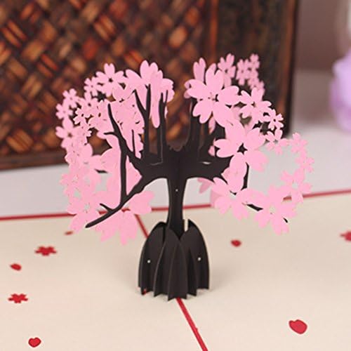 Mother's day Card 3d Pop-up Valentine's day Birthdays Wish card Holiday Business-B 5x6inch