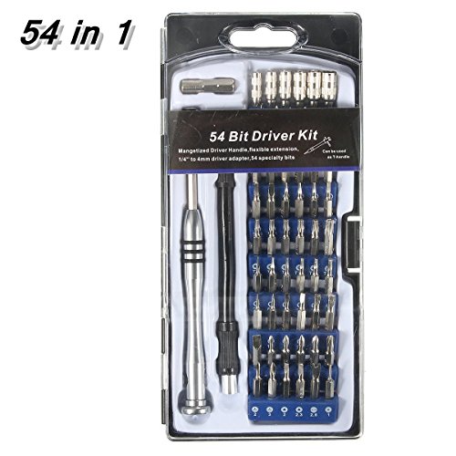 Schraubendreher Set,Drillpro 54-teilig Magnetische Präzisions Schraubendreher Reparatur Werkzeug set,Torque, Schlitz, Kreuzschlitz für elektronische Kleingeräte Handy Tablet PC Laptop Uhr Kamera Brill