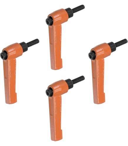 Maniglia A Leva A Morsetto M10 - In Acciaio Inossidabile, Nero, Con Filettatura Regolabile - Foto 10