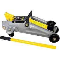 Cric A Carrello Manuale Per Auto - Portata 2 Tonnellate, Sollevamento Sicuro