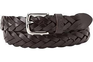 Levi's LEATHER BRAID BELT Uniseks Skórzany pas w talii