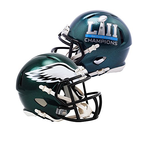 Preisvergleich Produktbild Riddell Philadelphia Eagles Super Bowl 52 Winner Mini Speed Helm