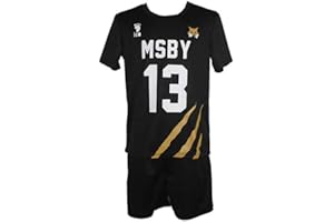 Tuboshu Cosplay Costume Haikyuu MSBY Black Jackals Karasuno High M-i-ya Atsumu Hinata Shouyo Volleyball Uniforms Anime Sportswear Jerseys