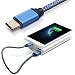 Produktbild Typ C Kabel, Galaxy Note 8 Kabel, iMangoo USB 3.0 zu USB C Kabel Durable Nylon Typ C Geflochten Schnur Ladekabel für Samsung Galaxy Note 8 / S8 Plus / A5 2017 Handy-Typ C Kabel Blau