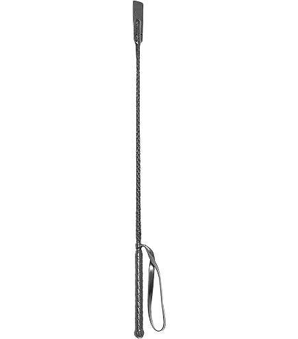 Fouet Cravache Cuir Pour Jeu De Rôle - Bondage Soumission