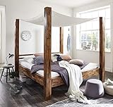 Komfortables Holzbett - Das Bett hat eine komfortable Liegefläche von 180 x 200 cm und bietet Platz für zwei Personen. Das Doppelbett harmonisiert mit verschiedenen Einrichtungsstilen und besitzt einen hohen Schlafkomfort.